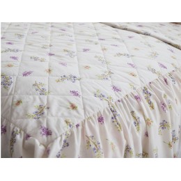 Country Dream Floral Delphine Fitted Bedspreads